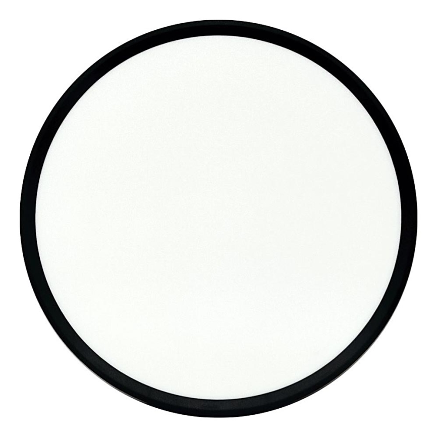 LED Stropní svítidlo LED/32W/230V 3000/4000/6500K pr. 40 cm černá